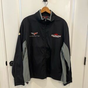 Black & Grey Motorsport Port Authority Coat